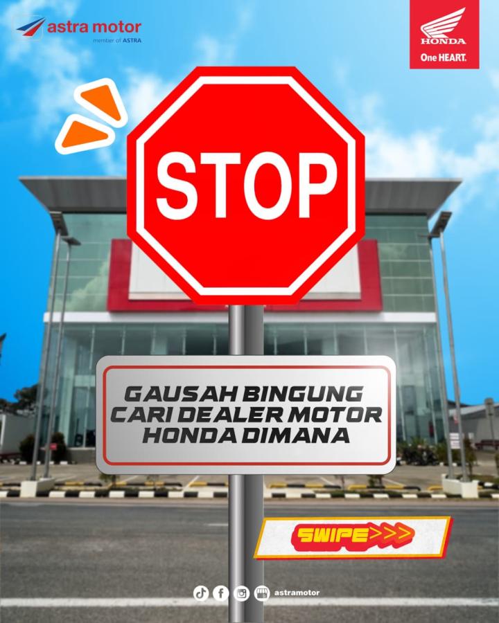 Astra Motor Natar Permudah Masyarakat Temukan Dealer Honda Terdekat